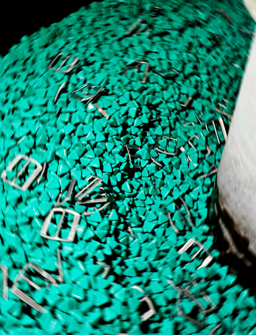 Vibratory finishing for metal hardware